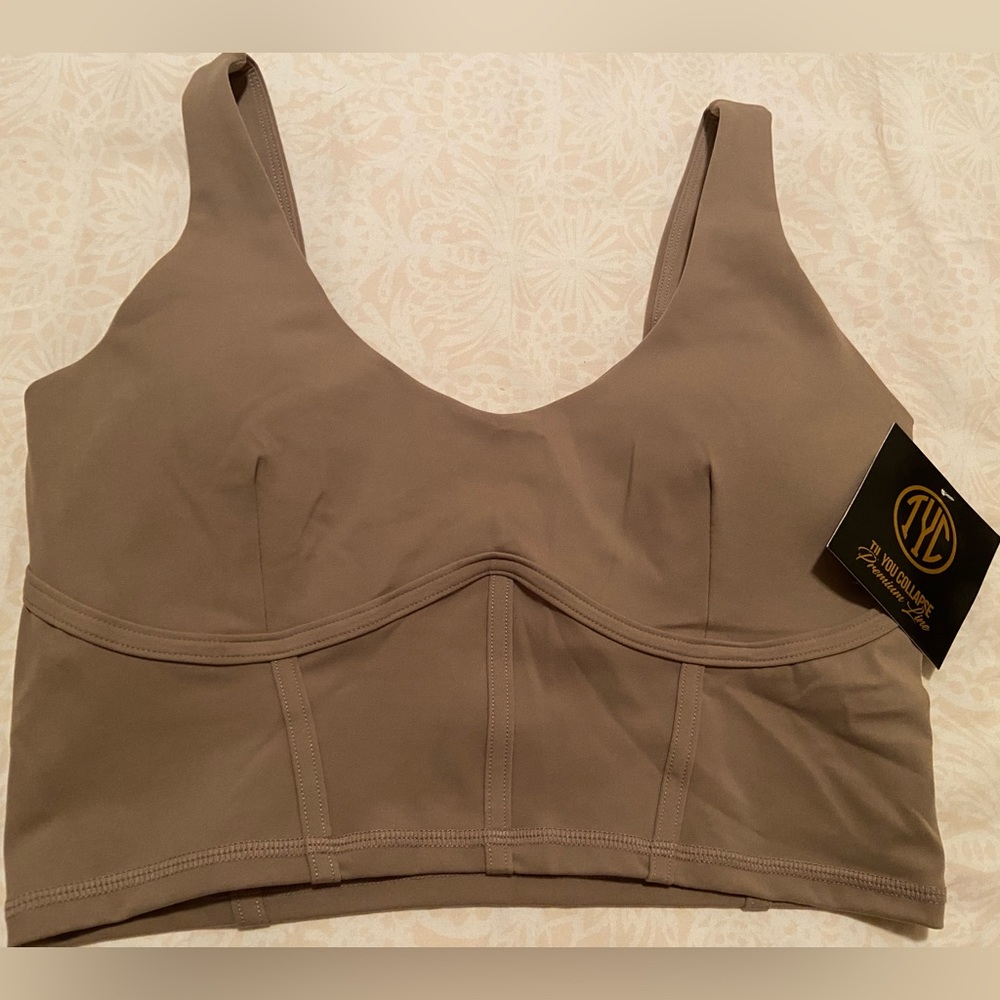 TYC Sculpt Corset Crop Tank Top